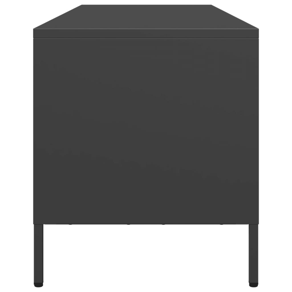 Industrial Steel 53 Inch TV Tele Stand Unit Cabinet With 4 Storage Drawers