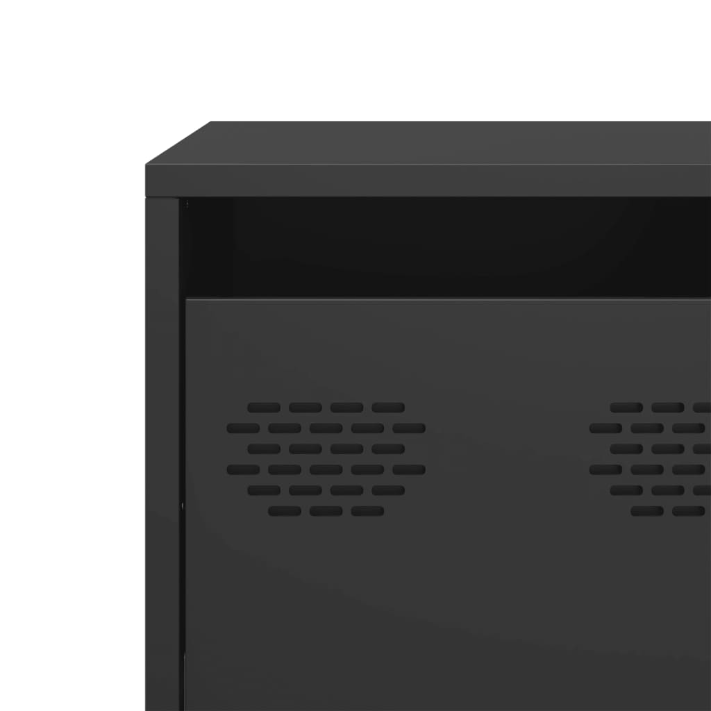 Industrial Steel 53 Inch TV Tele Stand Unit Cabinet With 4 Storage Drawers