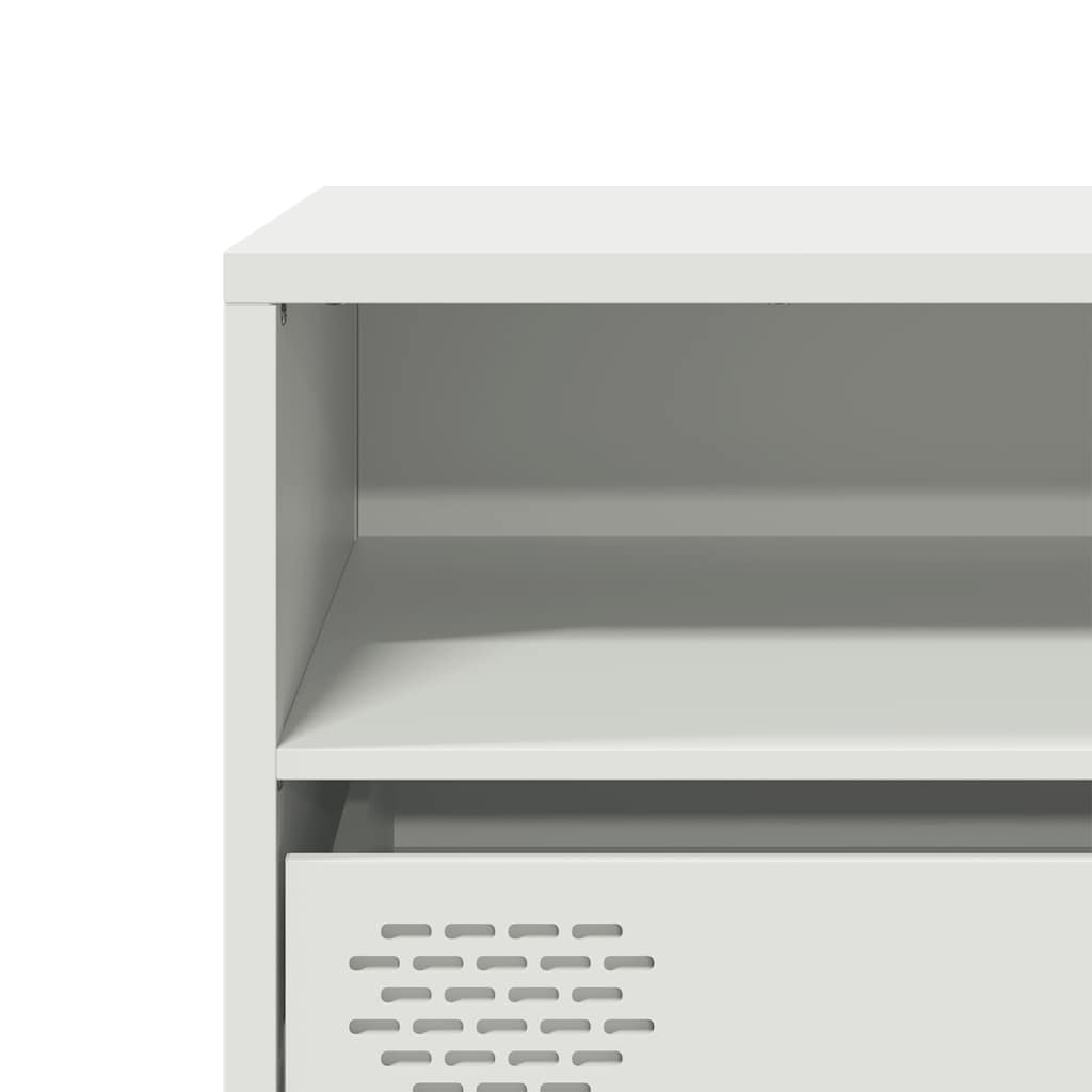 Industrial Steel 53 Inch TV Tele Stand Unit Cabinet With 2 Compartments & 2 Drawers