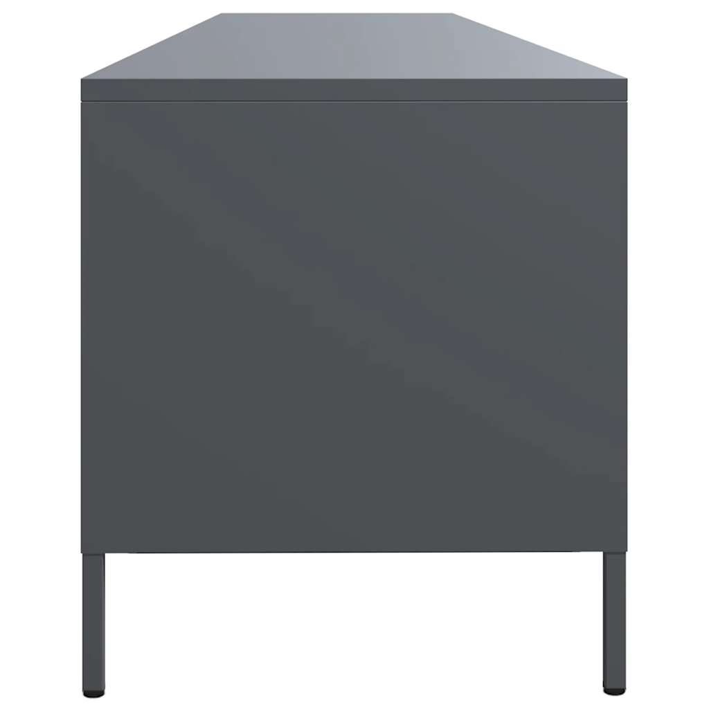 Industrial Steel 80 Inch TV Tele Stand Unit Cabinet With 3 Compartments & 3 Drawers