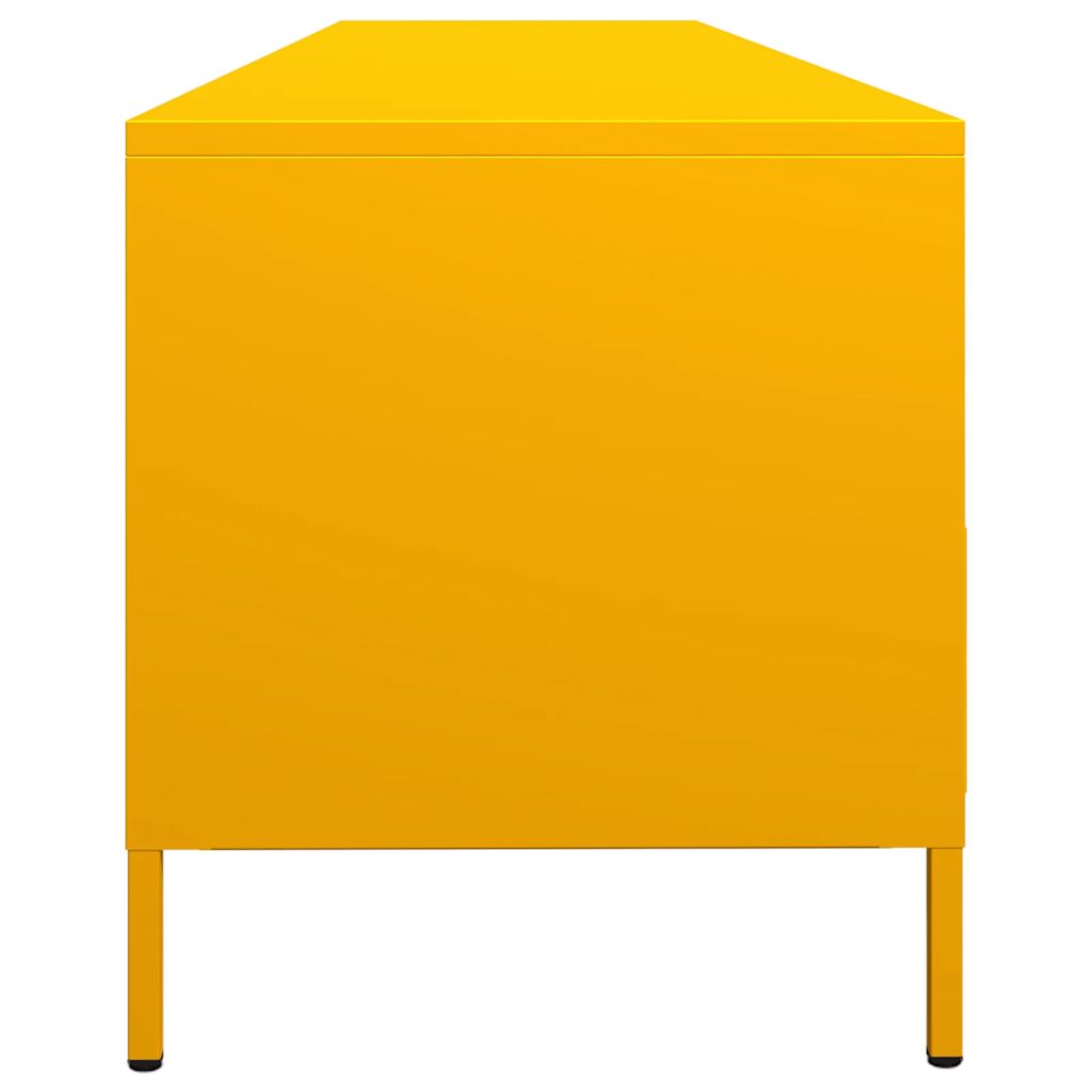 Industrial Steel 80 Inch TV Tele Stand Unit Cabinet With 3 Compartments & 3 Drawers