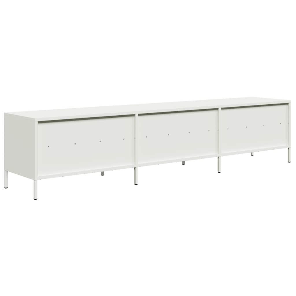 Industrial Steel 80 Inch TV Tele Stand Unit Cabinet With 3 Compartments & 3 Drawers