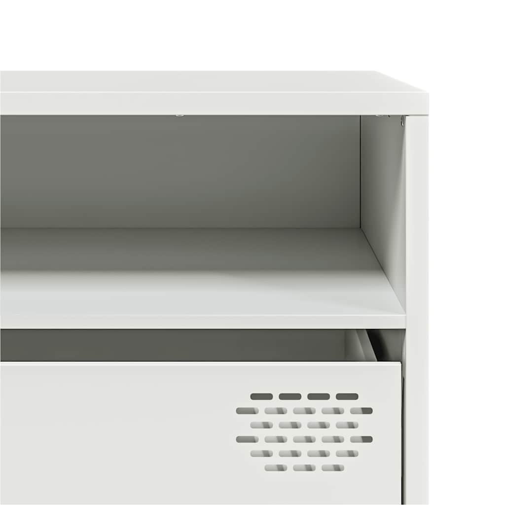 Industrial Steel 80 Inch TV Tele Stand Unit Cabinet With 3 Compartments & 3 Drawers