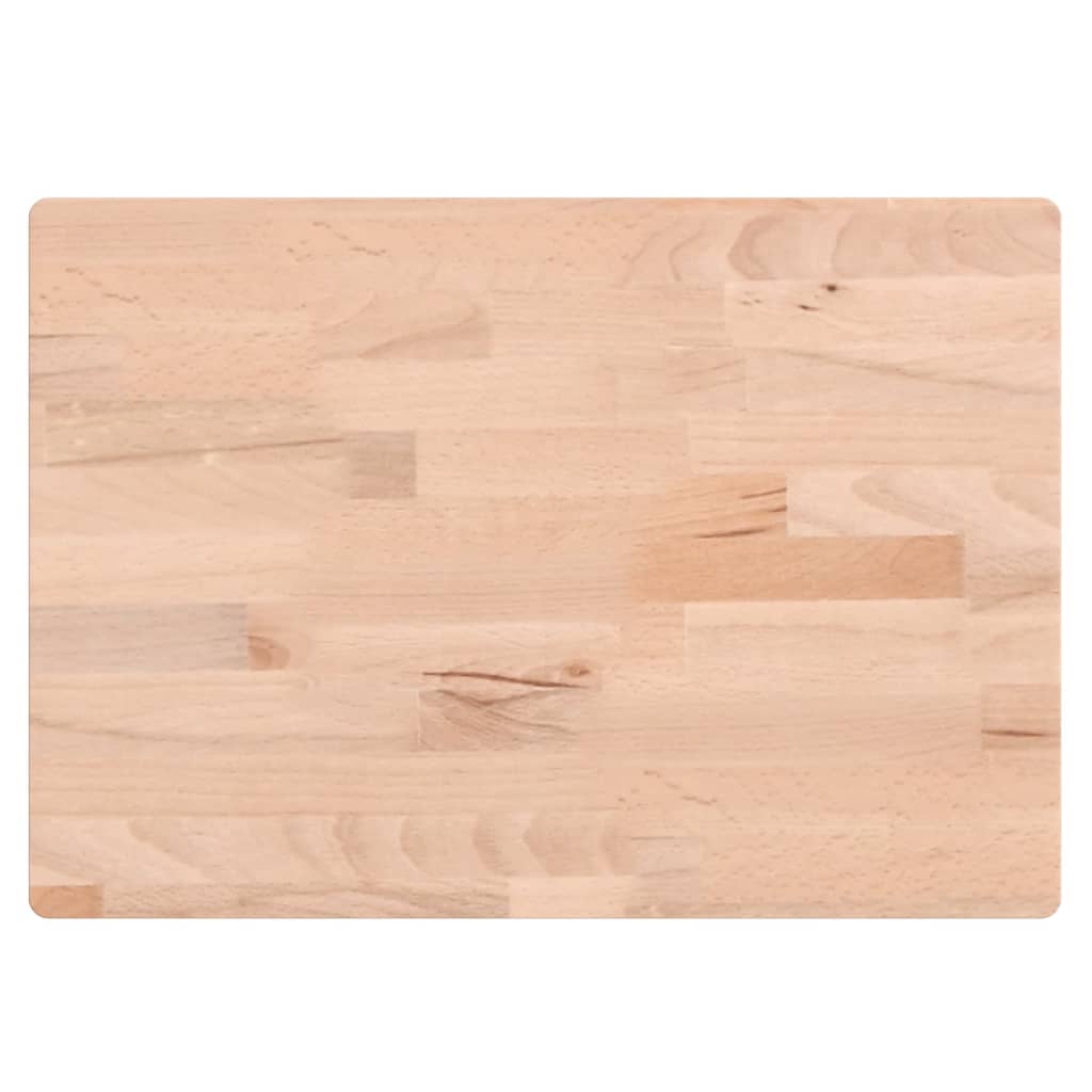 Basin Shelf Wall Mounted Steel and Solid Wood Beech