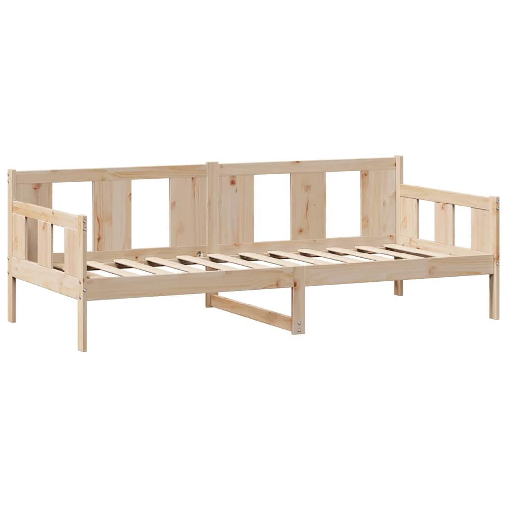 Daybed with Drawers without Mattress 90x200 cm Solid Wood