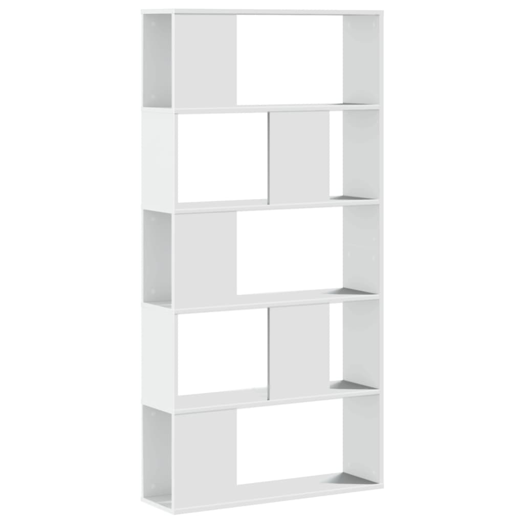Modern Wooden 5-Tier Open Bookcase Book Storage Cabinet Unit Shelving Wood