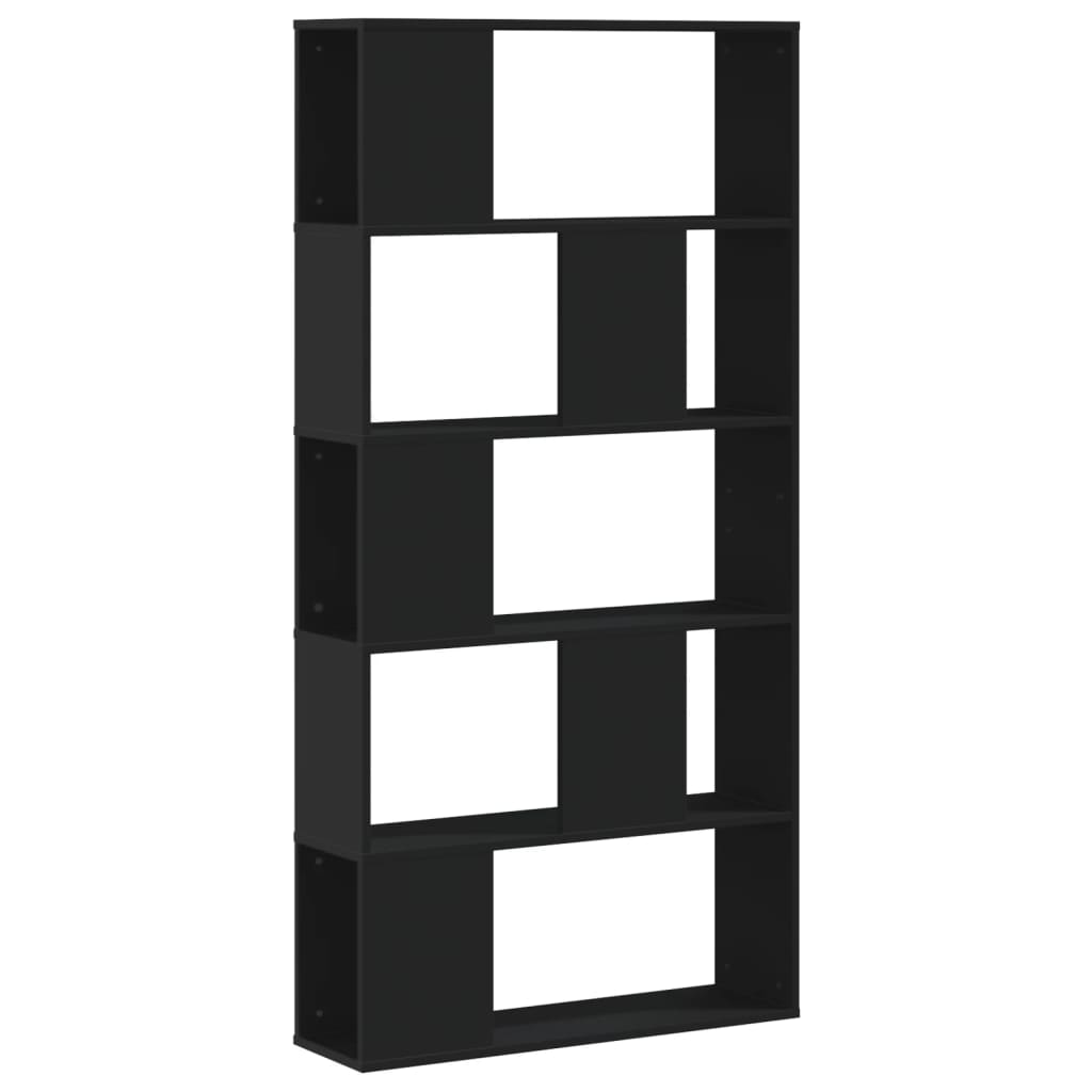 Modern Wooden 5-Tier Open Bookcase Book Storage Cabinet Unit Shelving Wood