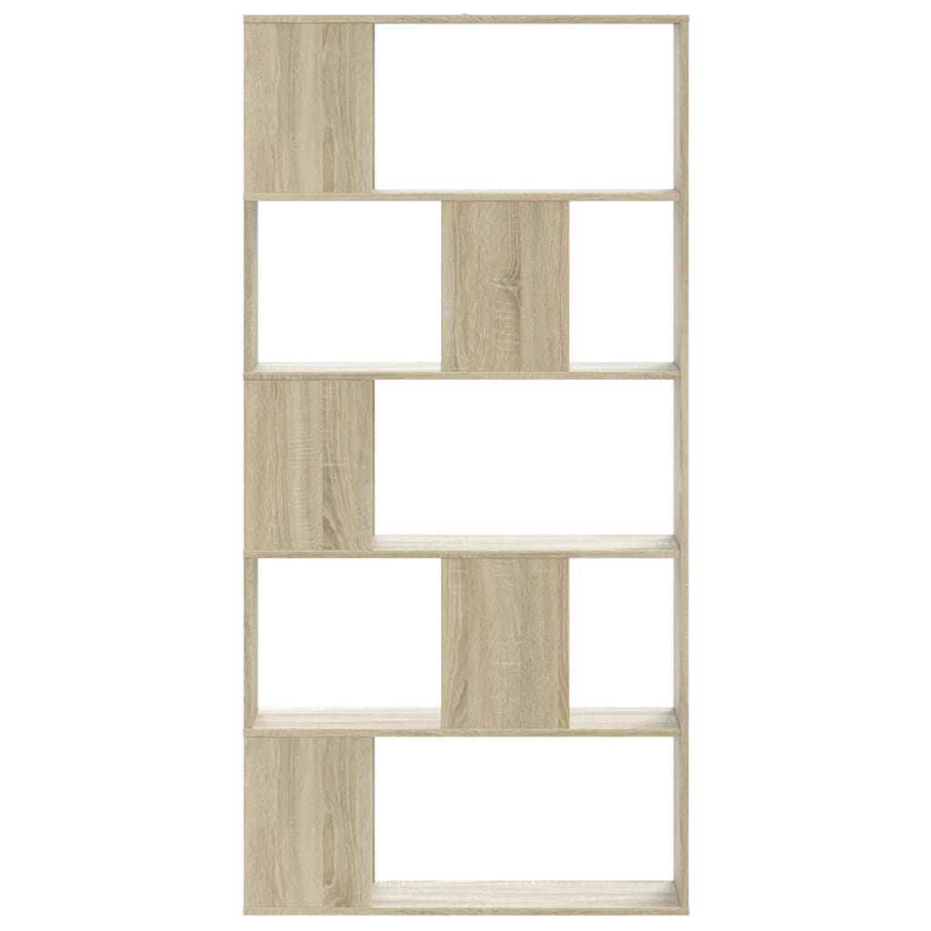 Modern Wooden 5-Tier Open Bookcase Book Storage Cabinet Unit Shelving Wood