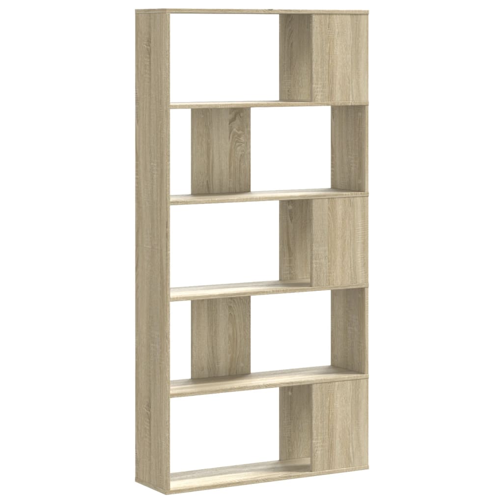 Modern Wooden 5-Tier Open Bookcase Book Storage Cabinet Unit Shelving Wood