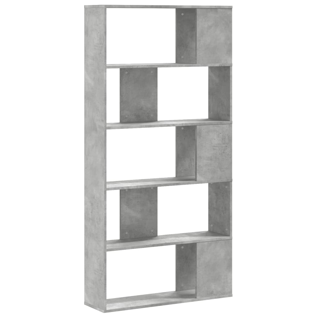 Modern Wooden 5-Tier Open Bookcase Book Storage Cabinet Unit Shelving Wood
