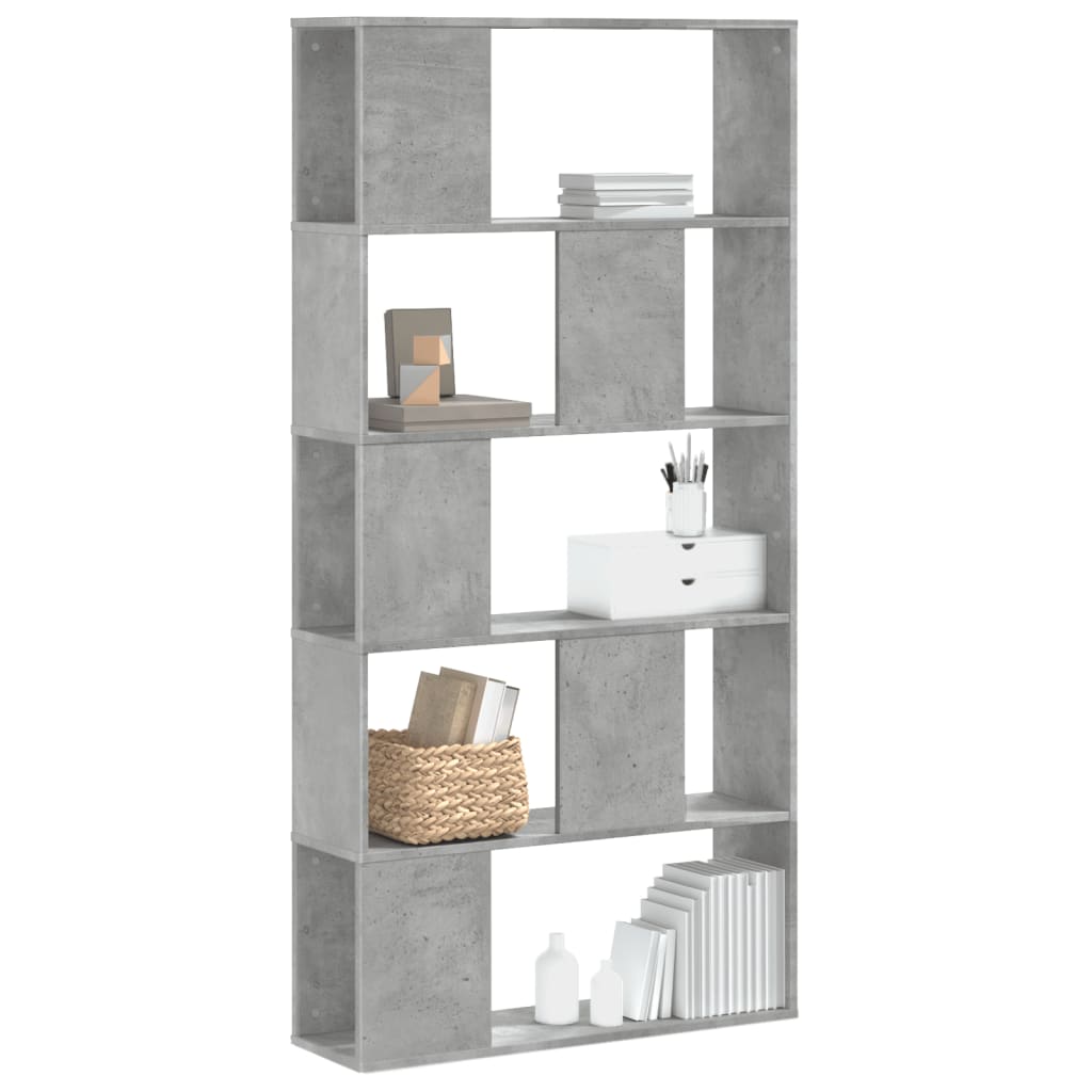 Modern Wooden 5-Tier Open Bookcase Book Storage Cabinet Unit Shelving Wood