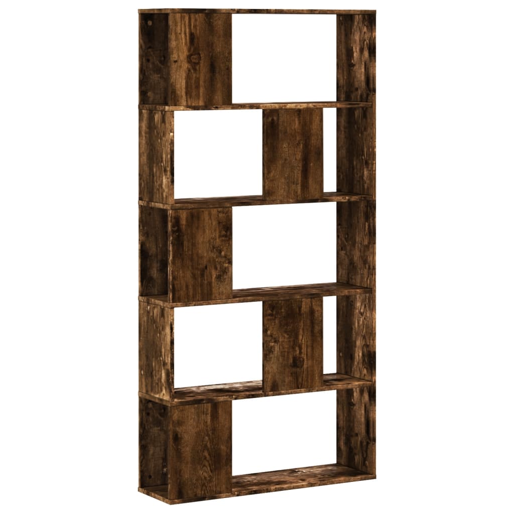 Modern Wooden 5-Tier Open Bookcase Book Storage Cabinet Unit Shelving Wood