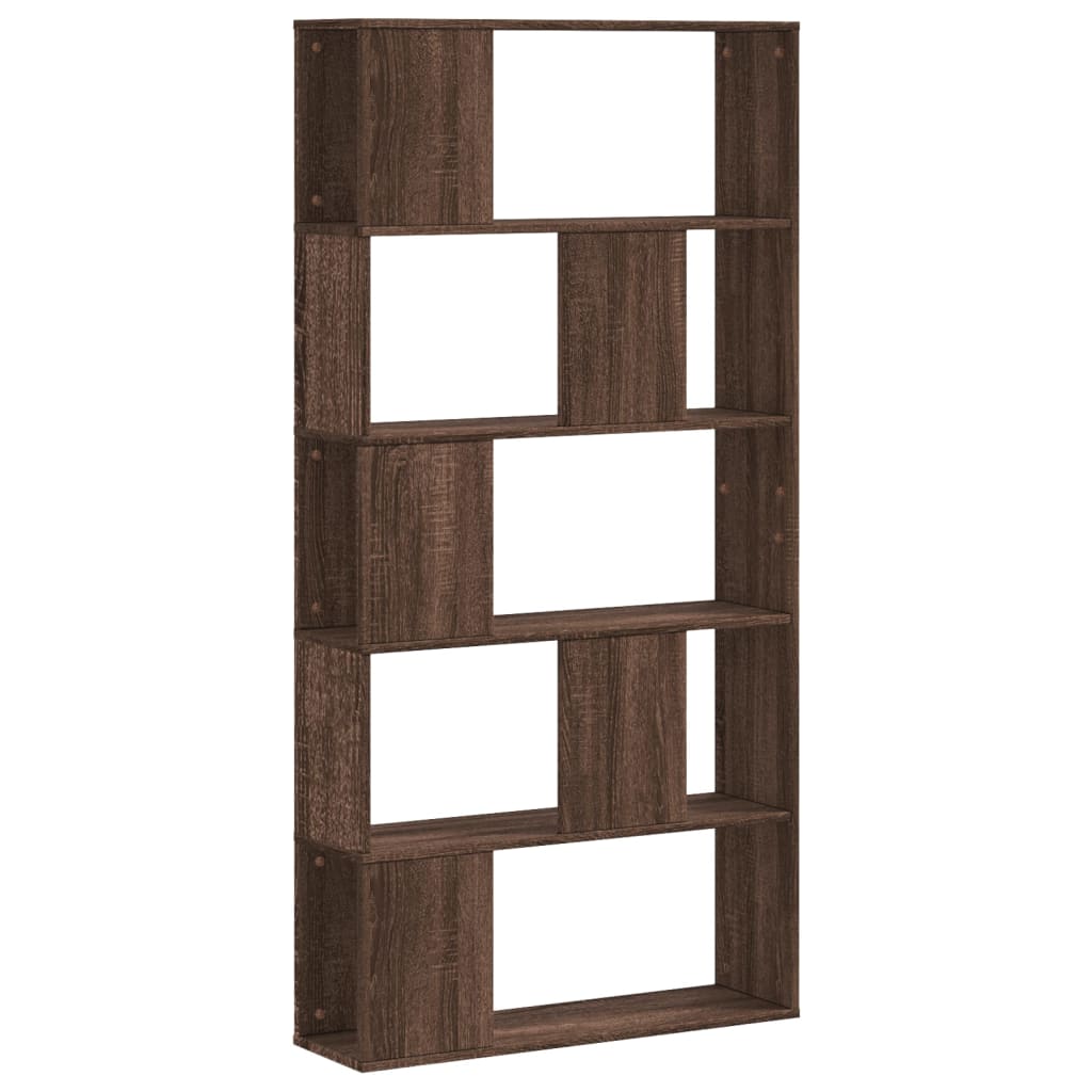 Modern Wooden 5-Tier Open Bookcase Book Storage Cabinet Unit Shelving Wood