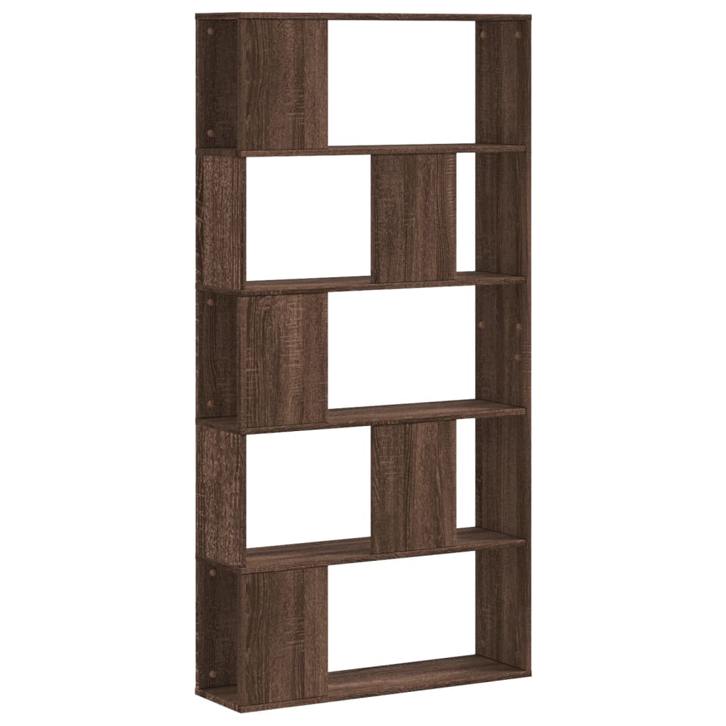 Modern Wooden 5-Tier Open Bookcase Book Storage Cabinet Unit Shelving Wood