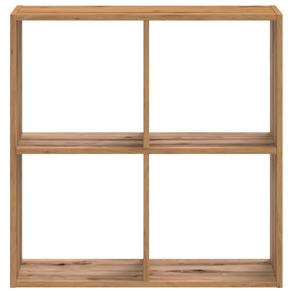 Bookcase Artisian Oak 68.5x32x68.5 cm Engineered Wood