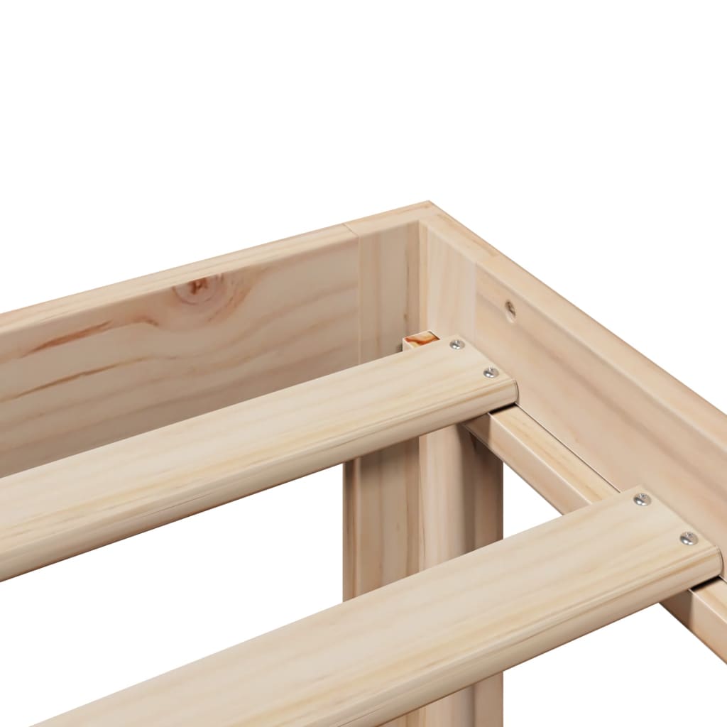 Bed Frame with Headboard without Mattress 120x200 cm