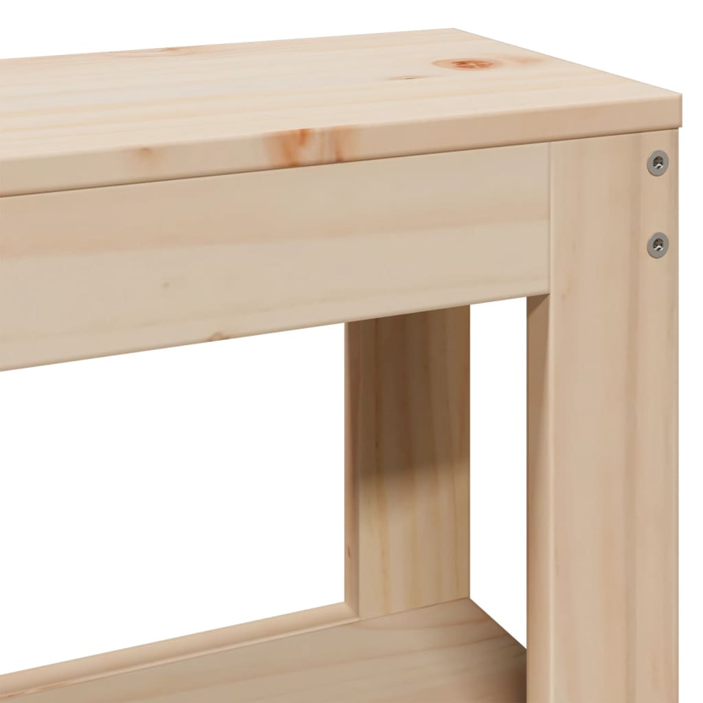 Bed Frame without Mattress 75x190 cm Small Single Solid Wood Pine