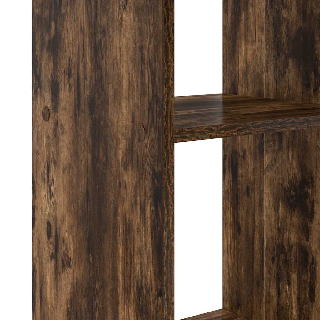 Modern Wooden Home Office L-Shape Corner Computer Desk With Open Storage Shelves