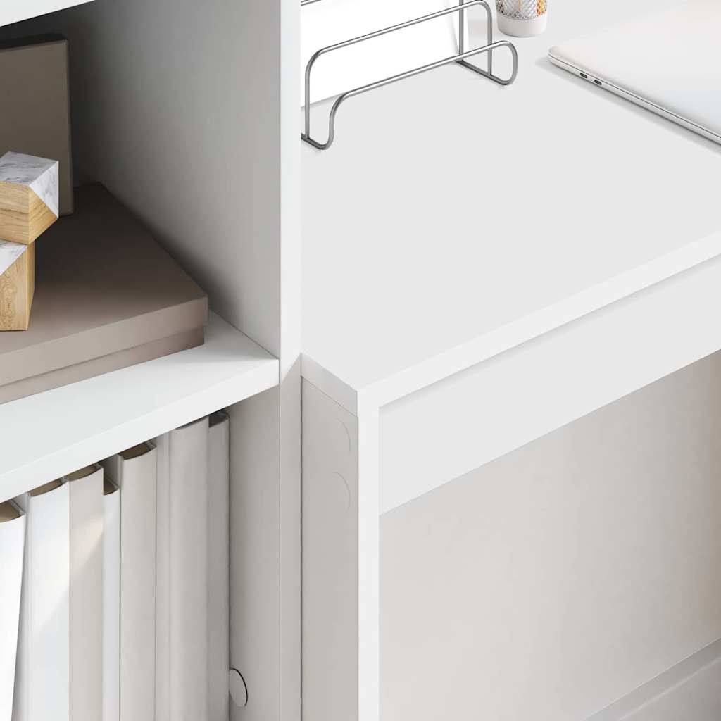 Desk White 90 x 40 x 76 cm Engineered wood