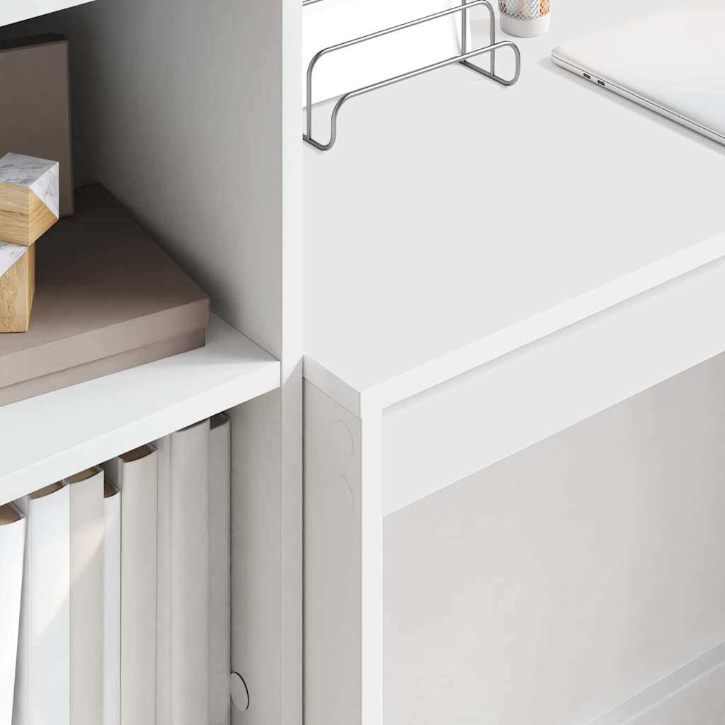 Desk White 100 x 40 x 76 cm Engineered wood