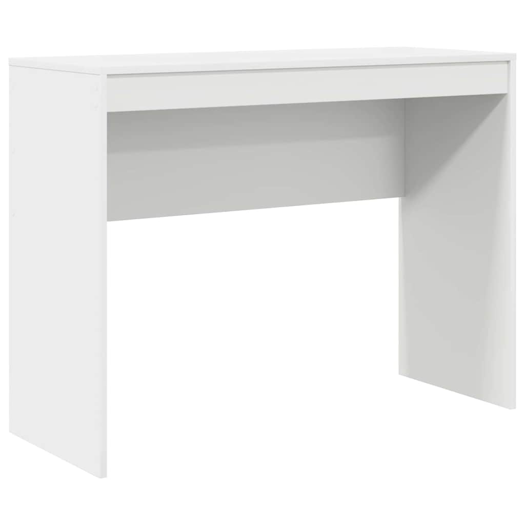 Desk White 100 x 40 x 76 cm Engineered wood