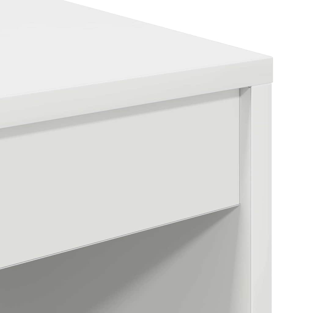 Desk White 60 x 50 x 76 cm Engineered wood