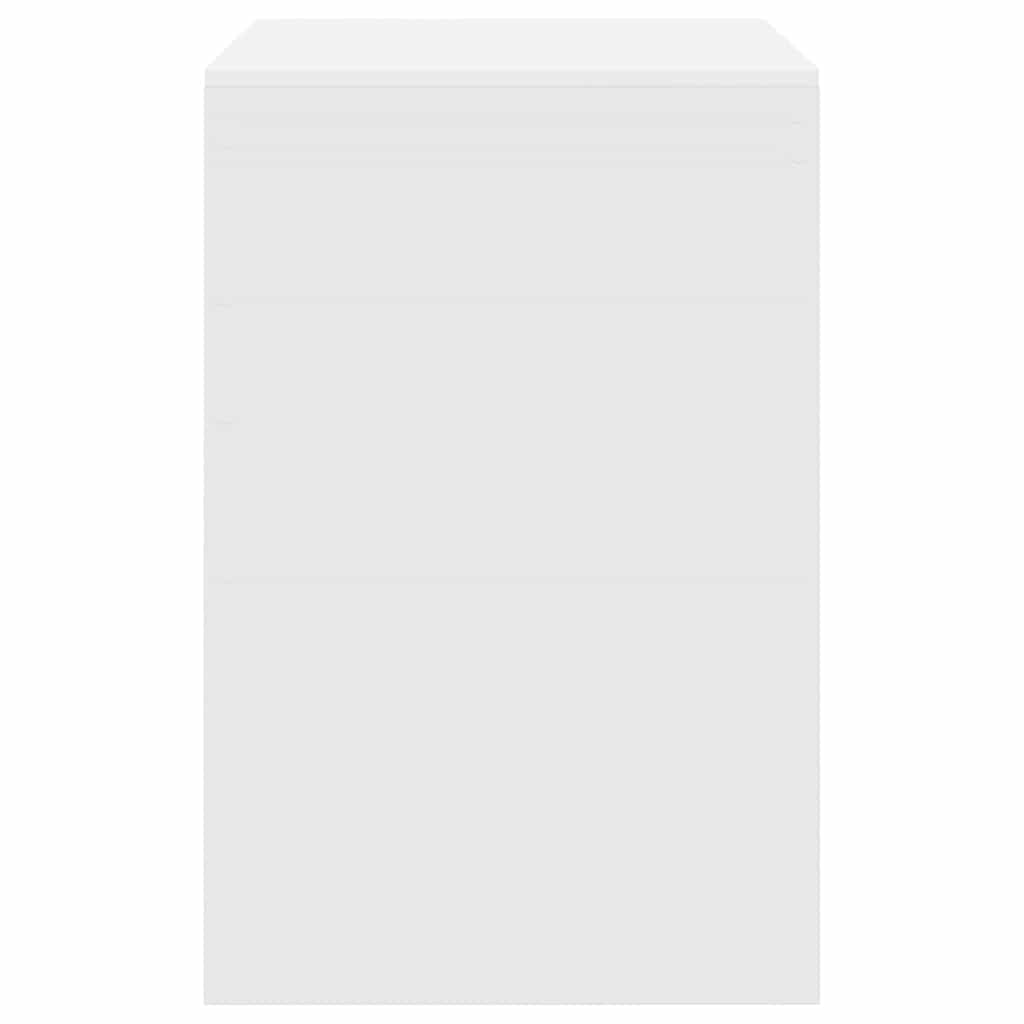Desk White 80 x 50 x 76 cm Engineered wood