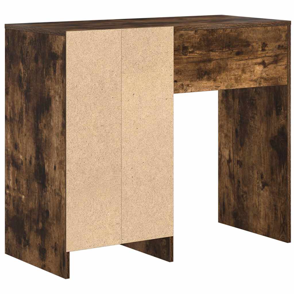 Modern Wooden Home Office Writing Computer Desk Table With 4 Storage Drawers