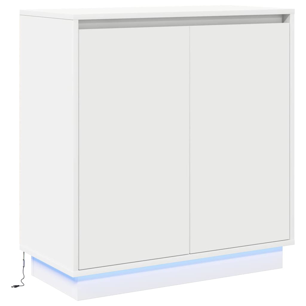 Sideboard with Shelf White 71 x 34.5 x 75 cm Engineered wood