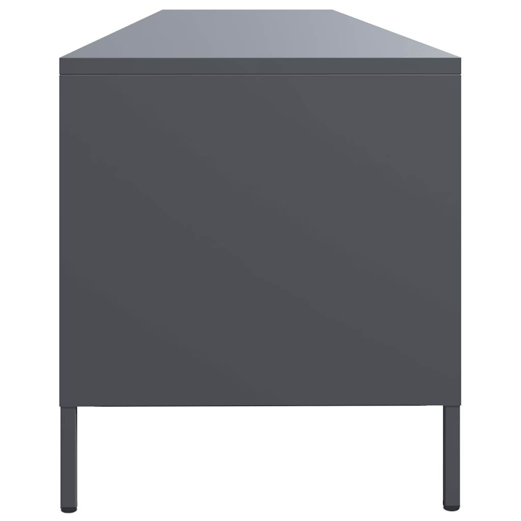 Industrial Steel Large 80 Inch TV Tele Stand Unit Cabinet With 6 Storage Drawers