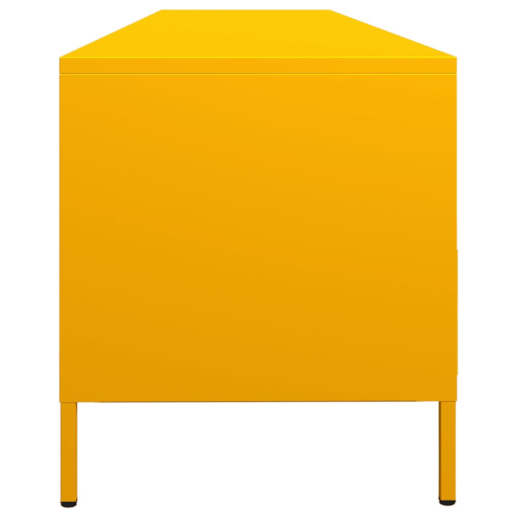 Industrial Steel Large 80 Inch TV Tele Stand Unit Cabinet With 6 Storage Drawers