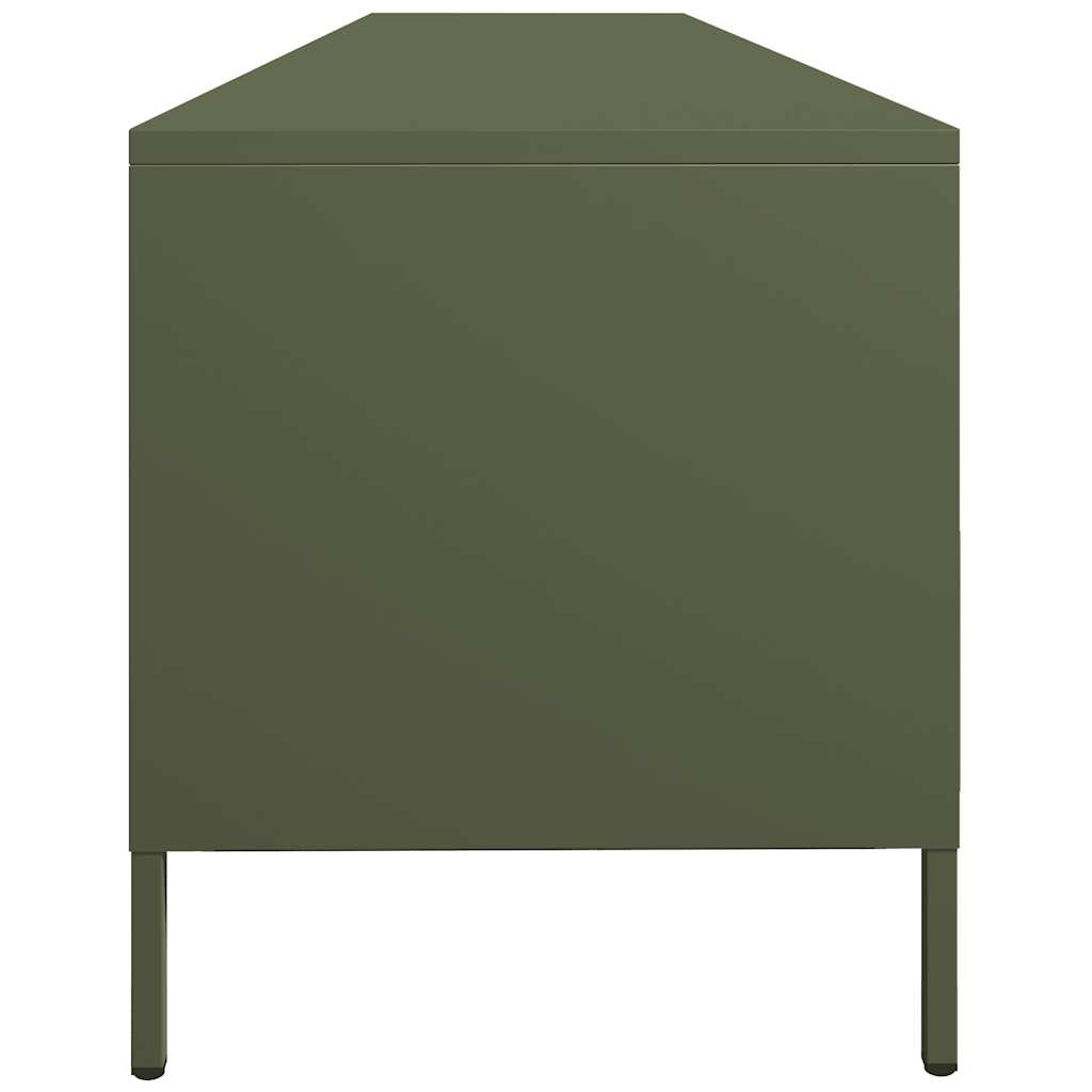 Industrial Steel Large 80 Inch TV Tele Stand Unit Cabinet With 6 Storage Drawers