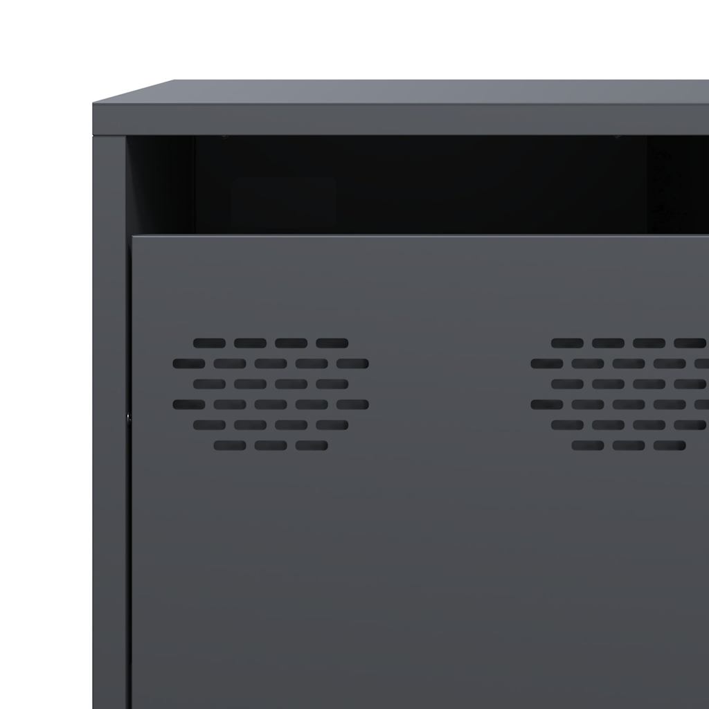 Sideboard Anthracite 135x39x73.5 cm Cold-rolled Steel