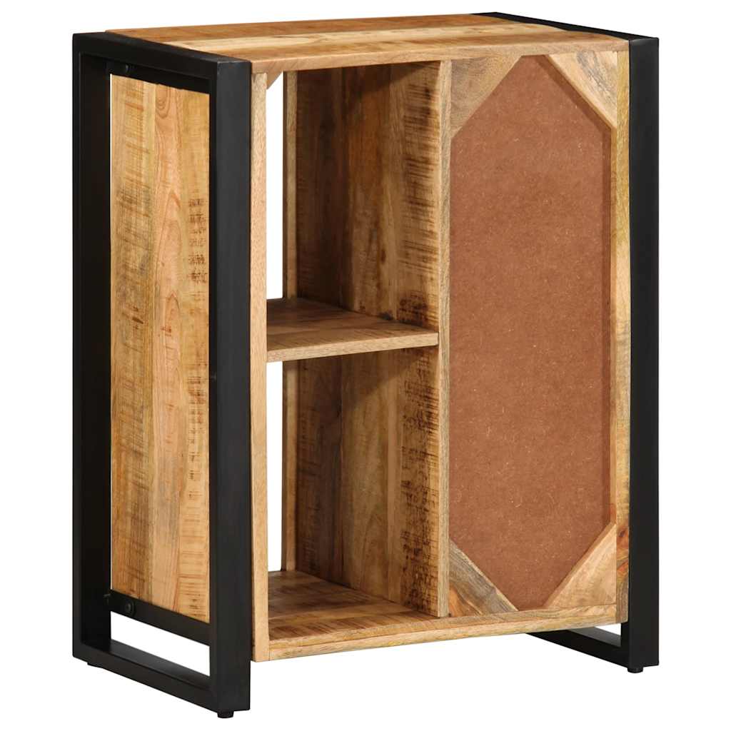 Sideboard 55x35x70 cm Solid Rough Wood Mango