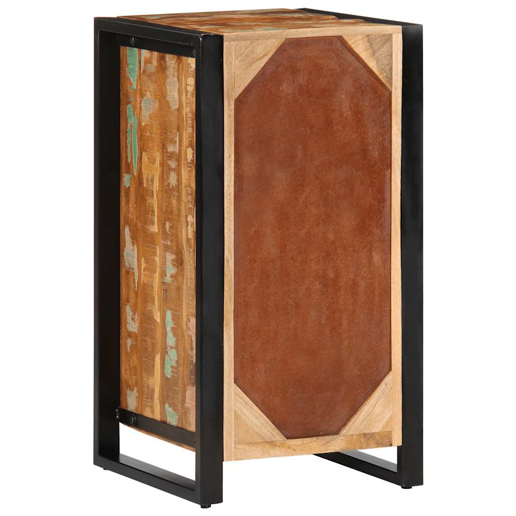 Drawer Cabinet Multicolour 40x40x75 cm Solid Wood Reclaimed