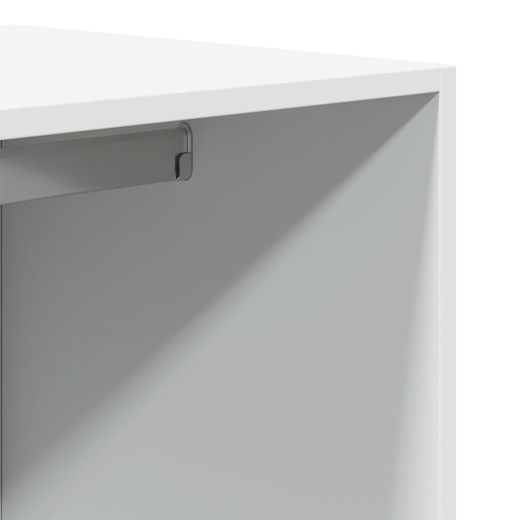 Modern Wooden 80cm Open Tall Bedroom Wardrobe With 2 Drawers Hanging Rail