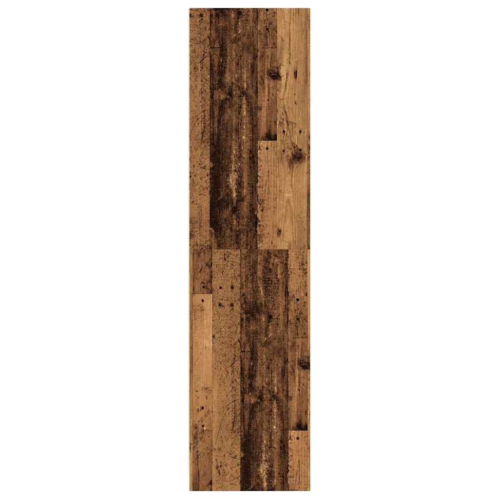 Modern Wooden 80cm Open Tall Bedroom Wardrobe With 2 Drawers Hanging Rail