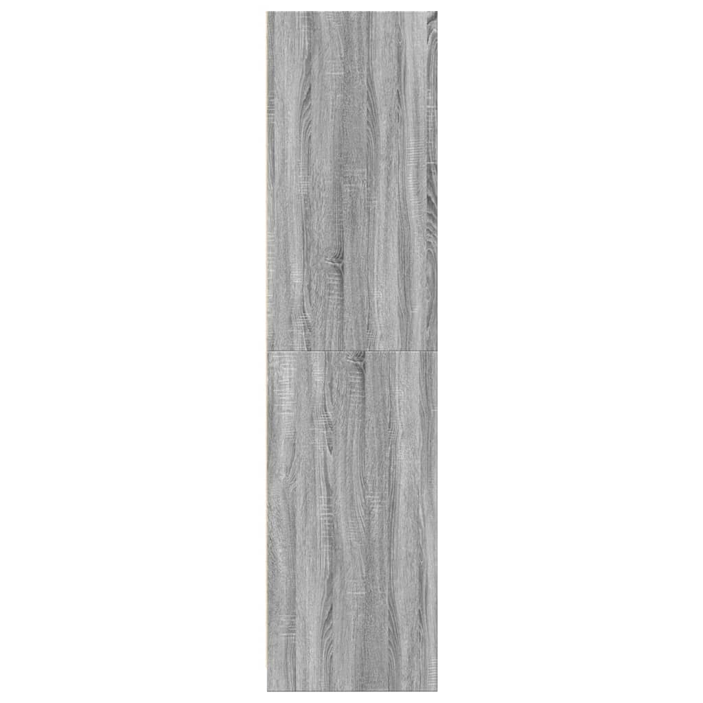 Wardrobe Grey Sonoma 50x50x200 cm Engineered Wood