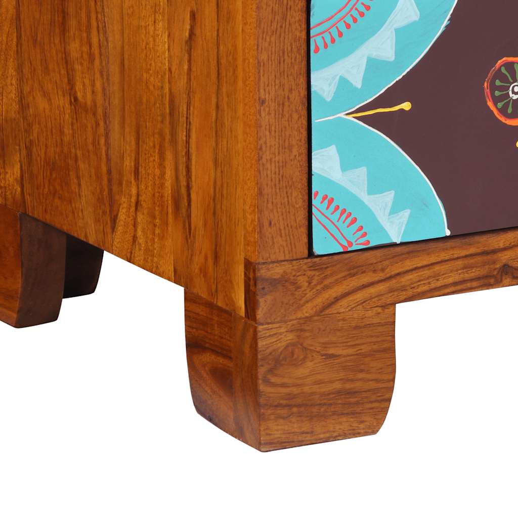 Sideboard Multicolour 50x35x60 Solid Wood Acacia