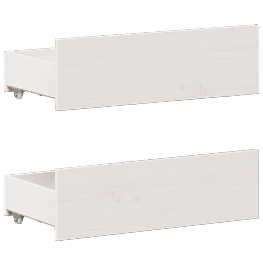 Rustic Wooden Super King Size 180cm Bed Frame Base With Drawers & Headboard