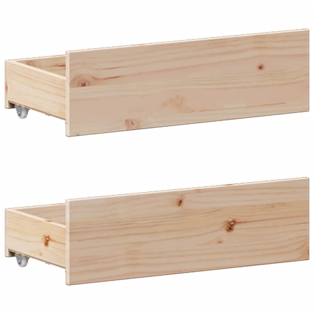 Bookcase Bed without Mattress 140x200 cm Solid Wood Pine