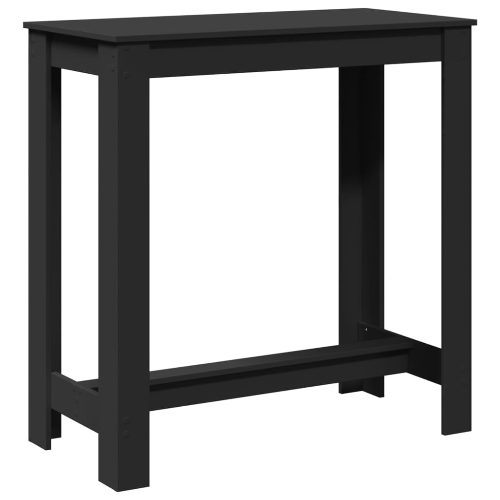 Modern Wooden Kitchen Dining Room High Bar Table Wood Rectangular Tables