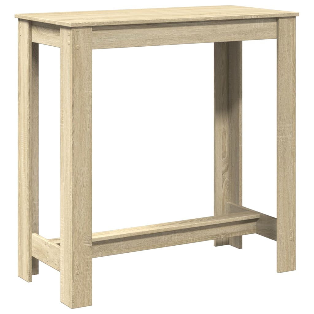 Modern Wooden Kitchen Dining Room High Bar Table Wood Rectangular Tables