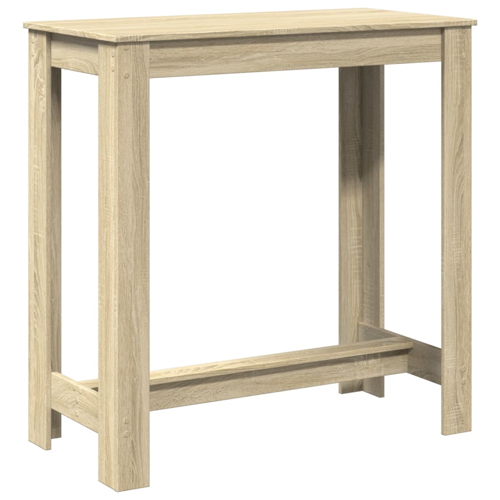 Modern Wooden Kitchen Dining Room High Bar Table Wood Rectangular Tables
