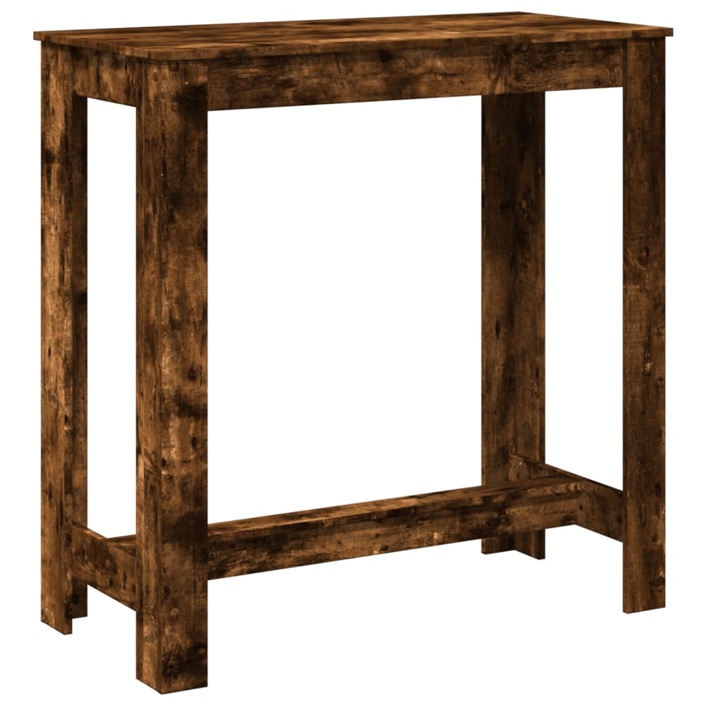 Modern Wooden Kitchen Dining Room High Bar Table Wood Rectangular Tables