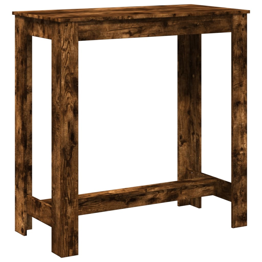 Modern Wooden Kitchen Dining Room High Bar Table Wood Rectangular Tables