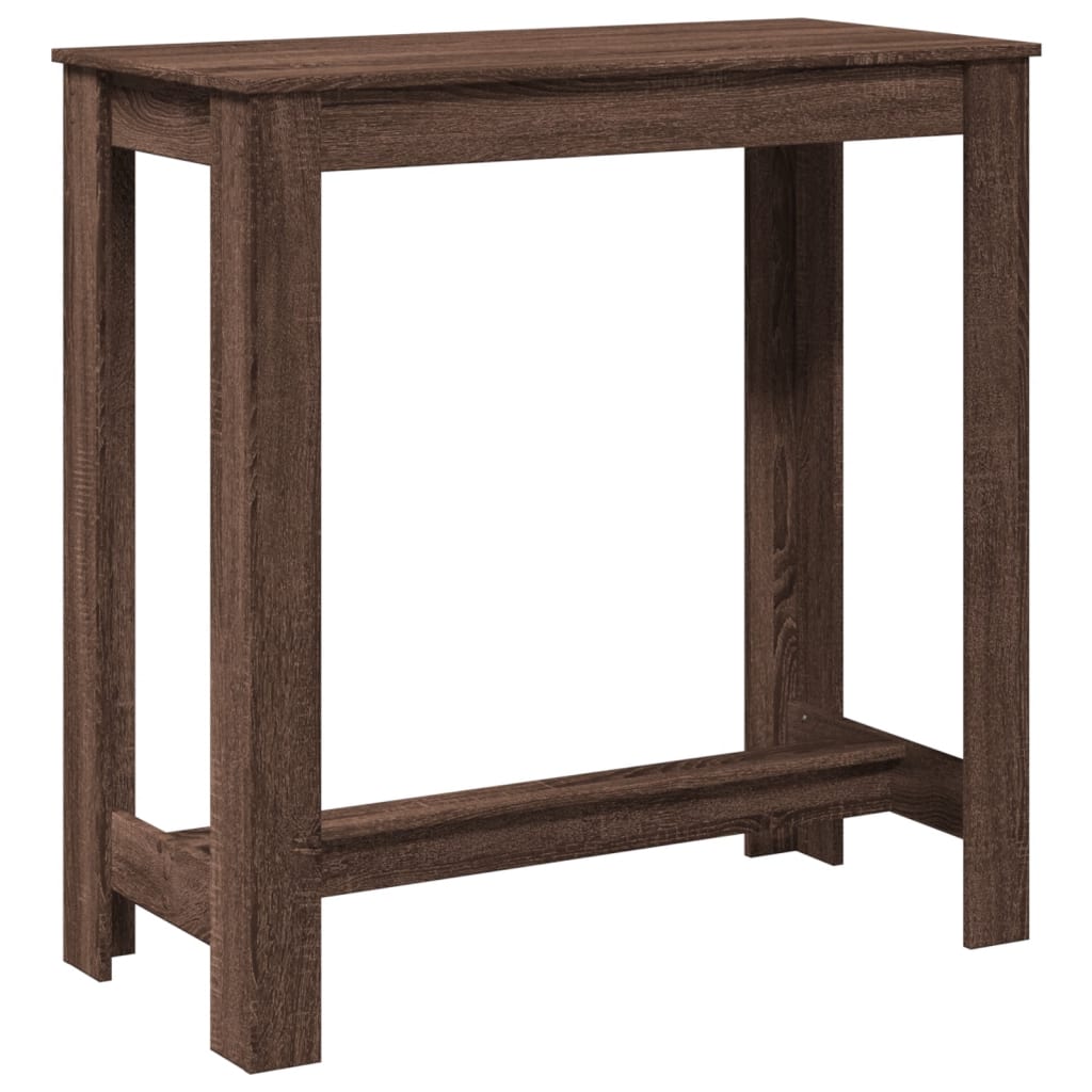 Modern Wooden Kitchen Dining Room High Bar Table Wood Rectangular Tables