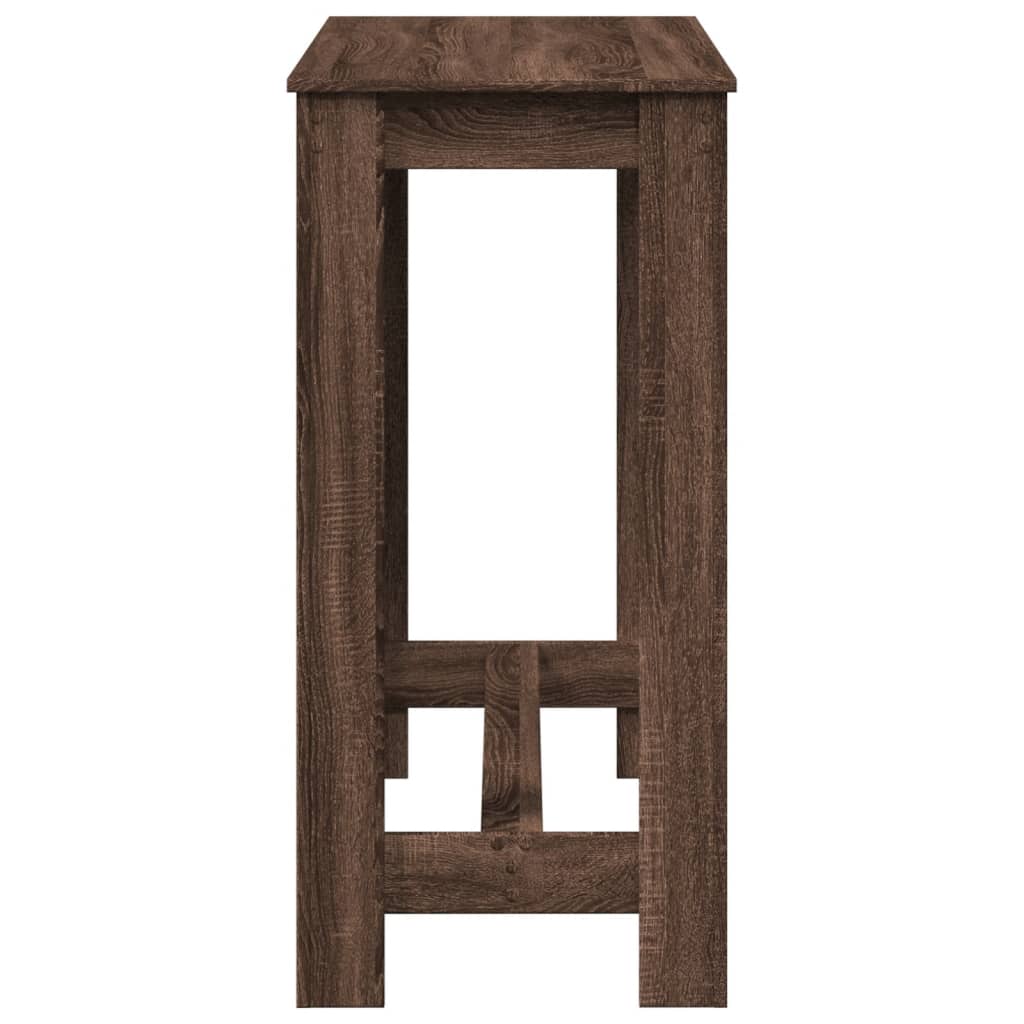 Modern Wooden Kitchen Dining Room High Bar Table Wood Rectangular Tables