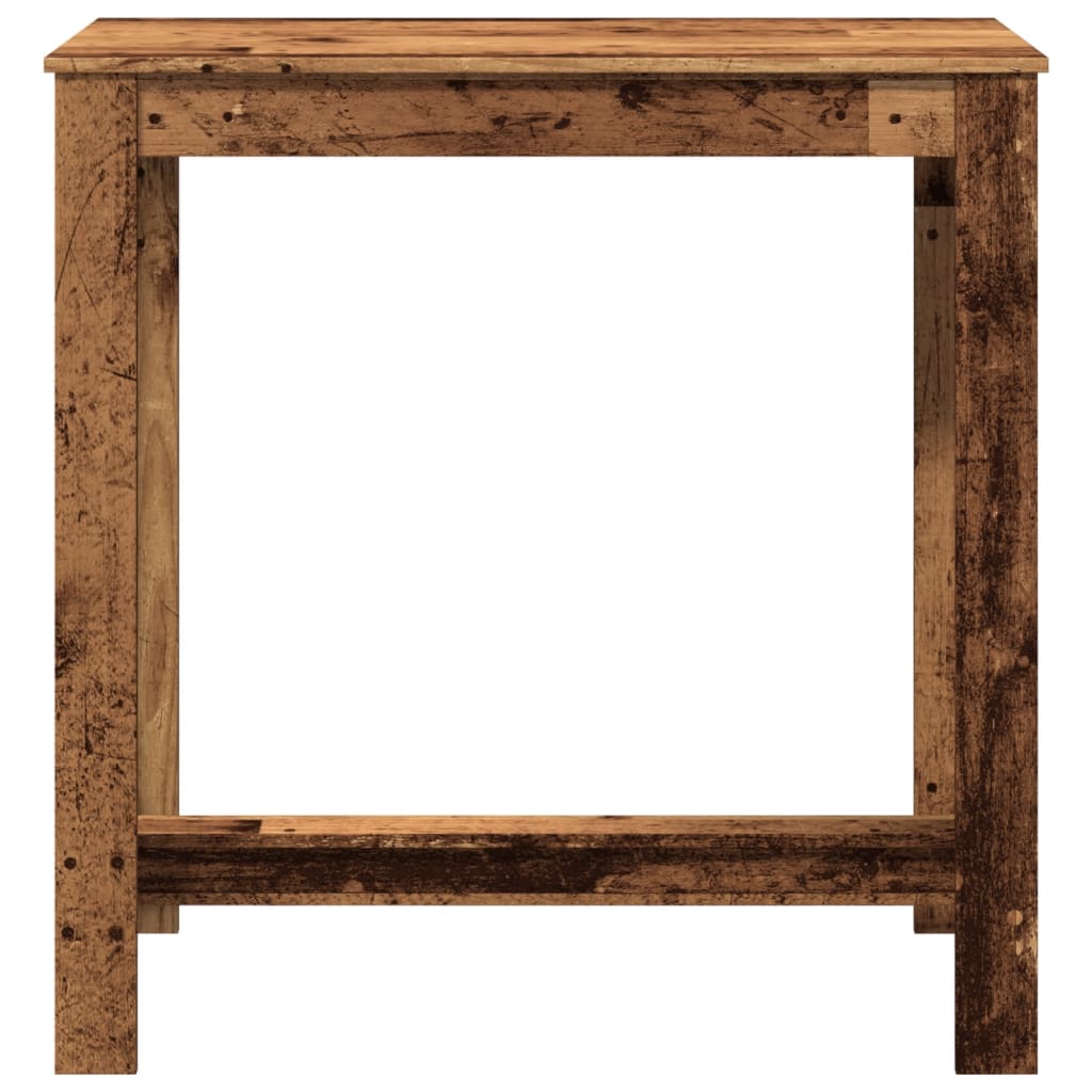 Modern Wooden Kitchen Dining Room High Bar Table Wood Rectangular Tables