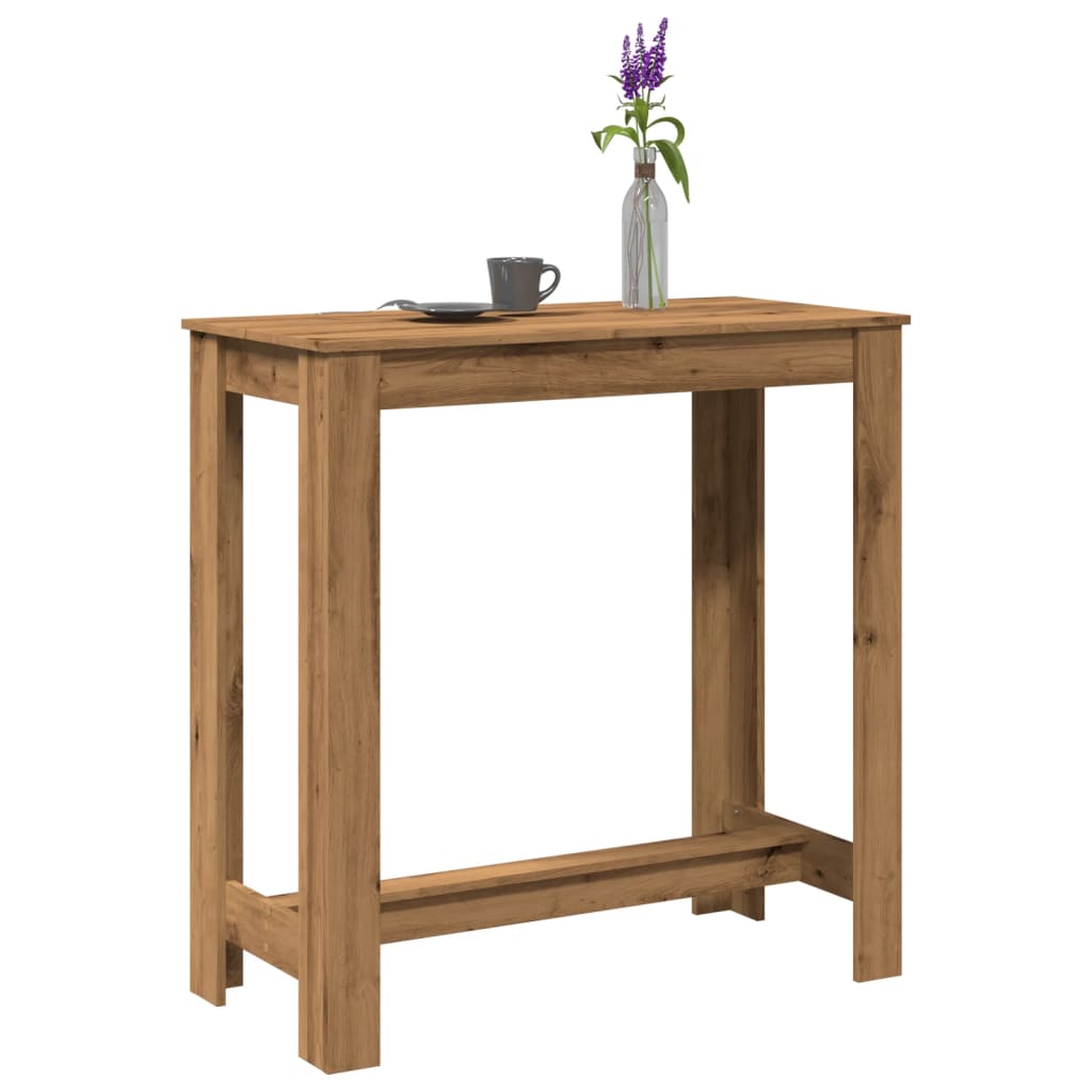 Modern Wooden Kitchen Dining Room High Bar Table Wood Rectangular Tables